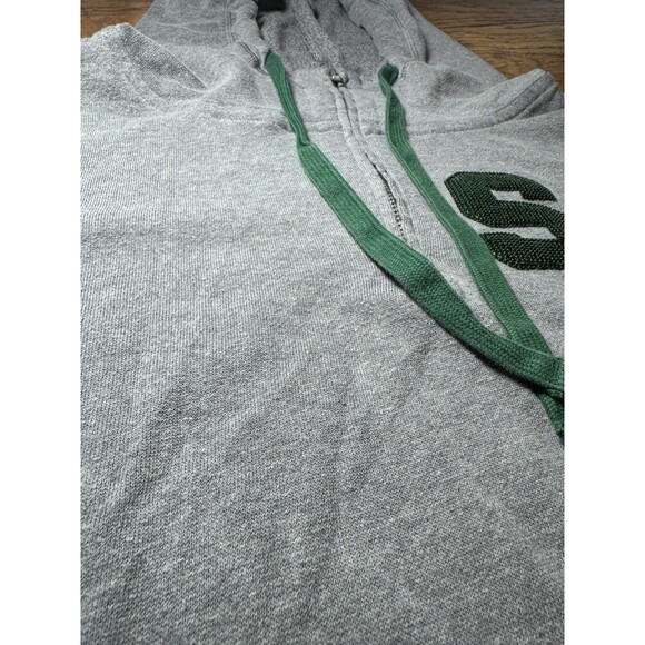 Victoria Secret 5th Ocean Michigan State University MSU Spartans Hoodie Sparkle - Picture 10 of 10
